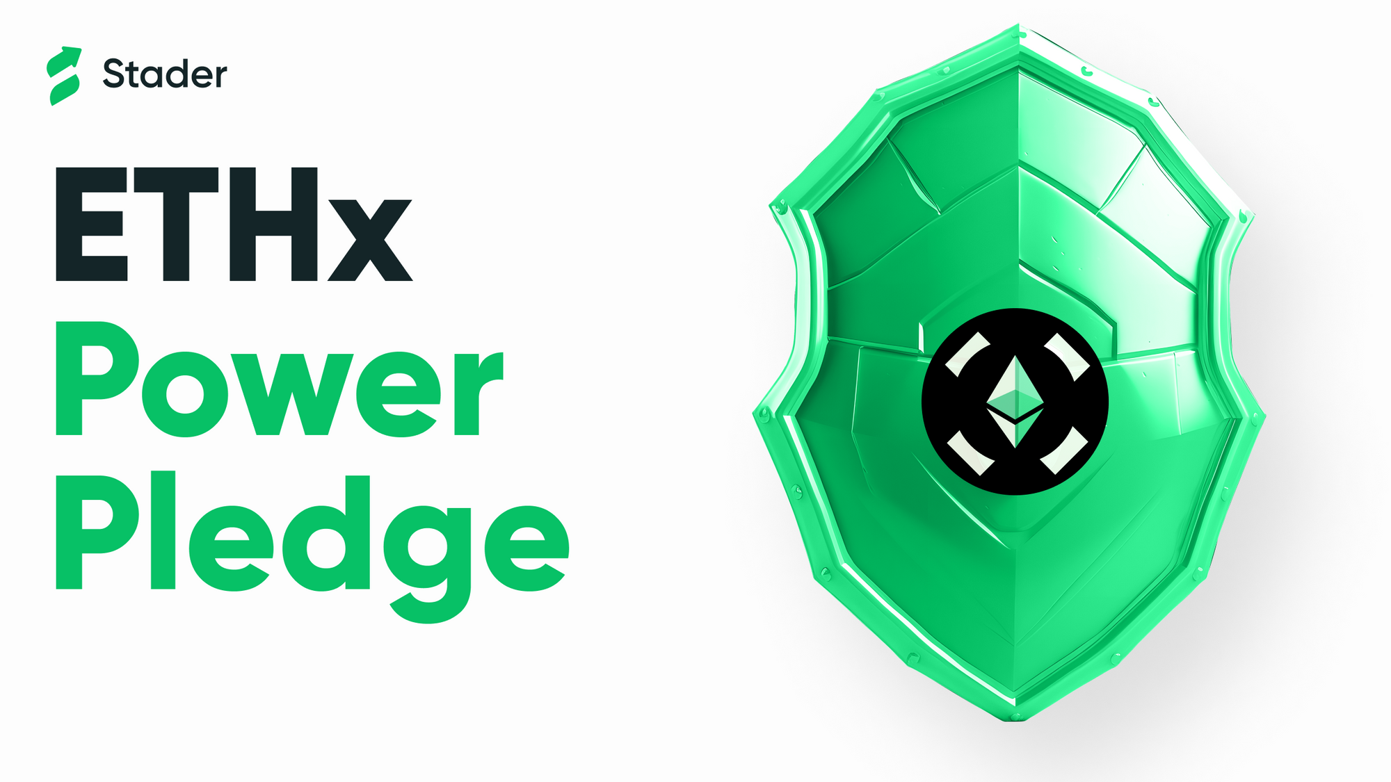 Introducing the new ETHx Power Pledge for Decentralisation by Stader Labs