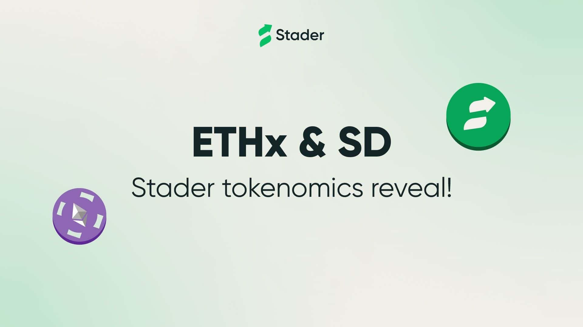 ETHx & SD: Stader’s node operator-centric tokenomics