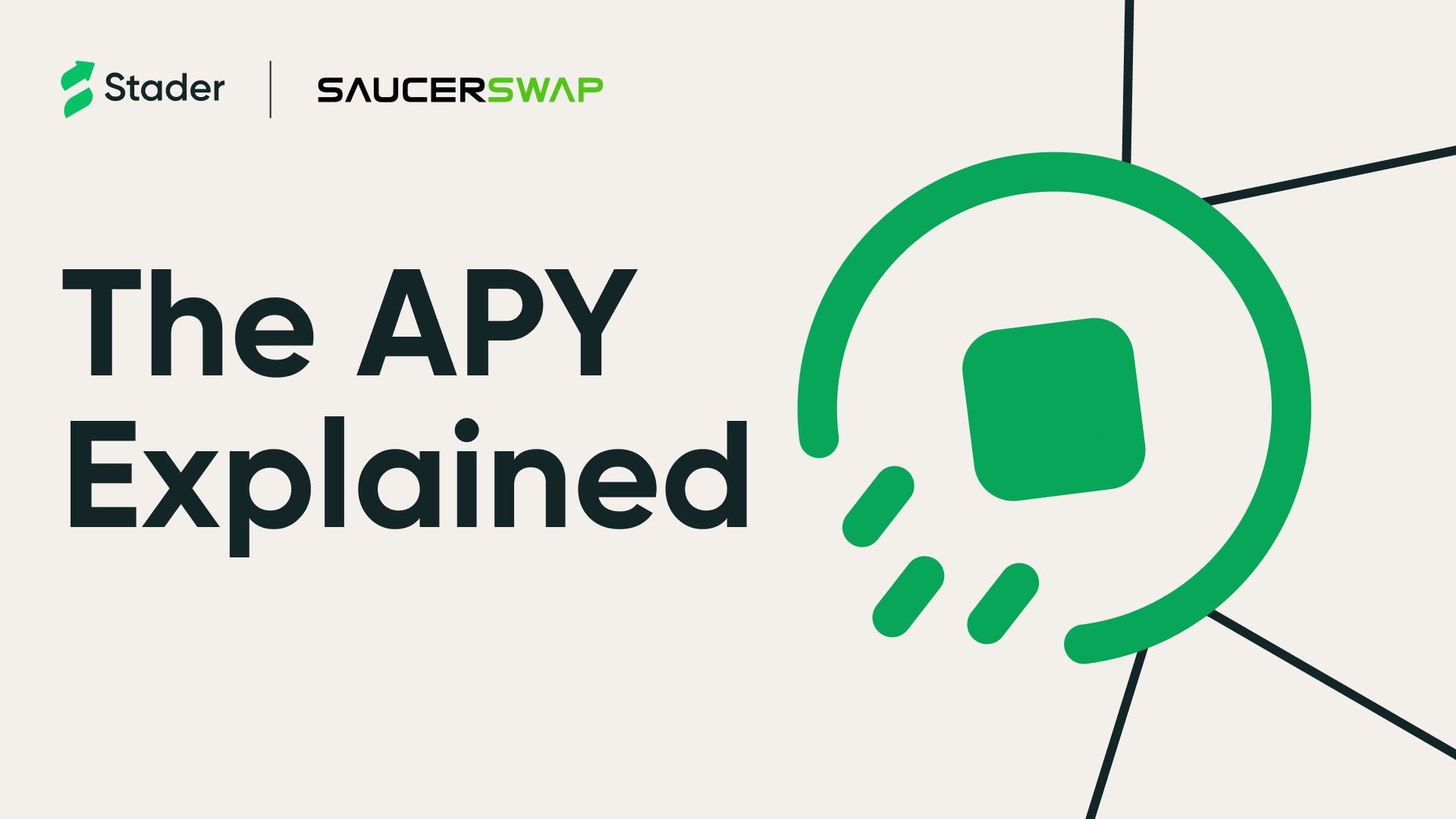 Stader X SaucerSwap -The APY Explained