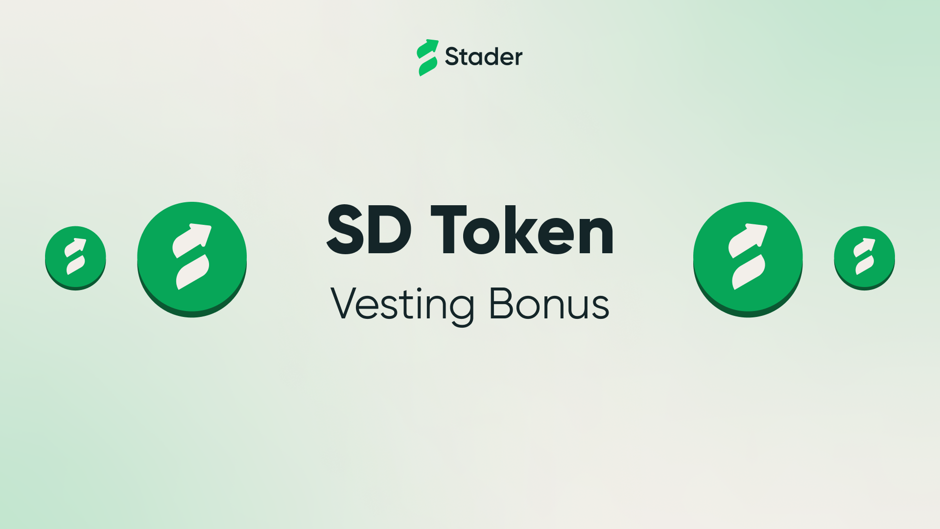 Major Updates: HODL your SD Tokens + Vesting Bonus