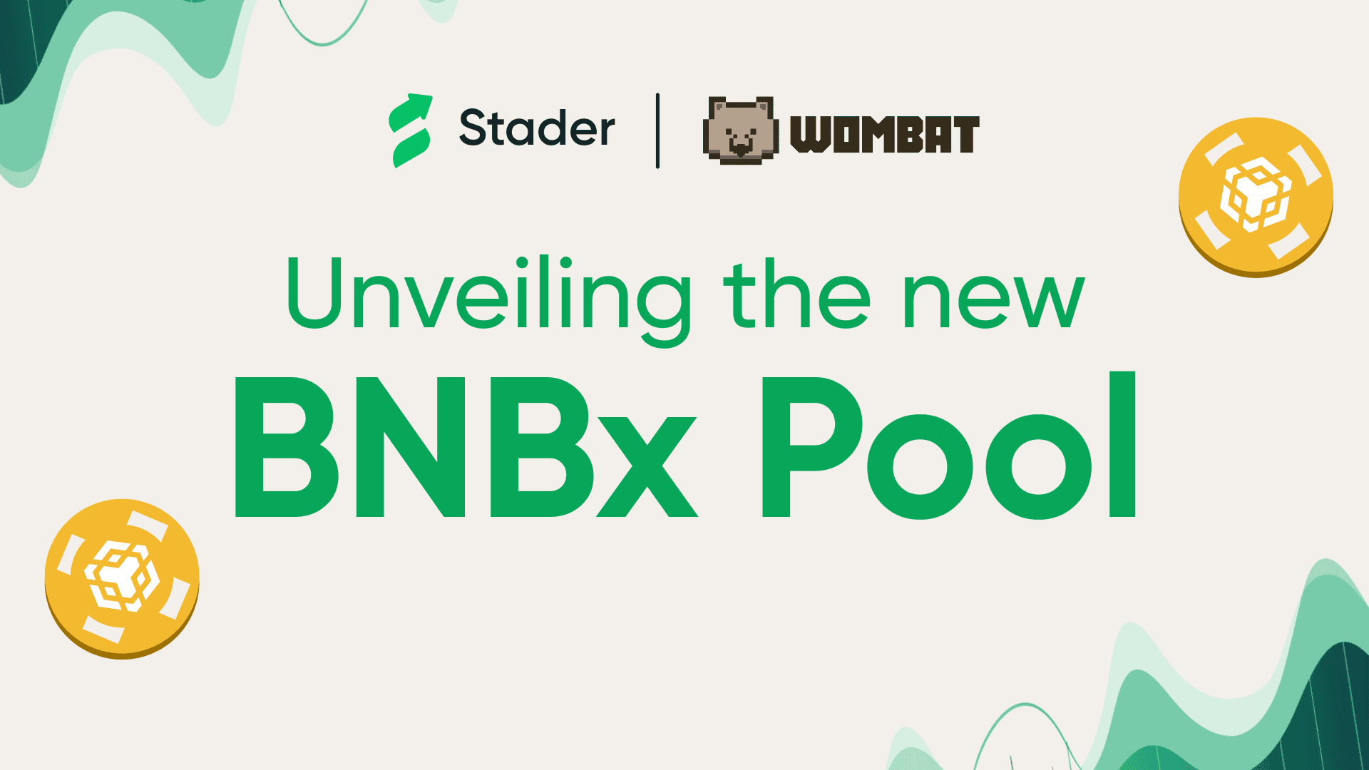 Unveiling the new BNBx Pool on Wombat