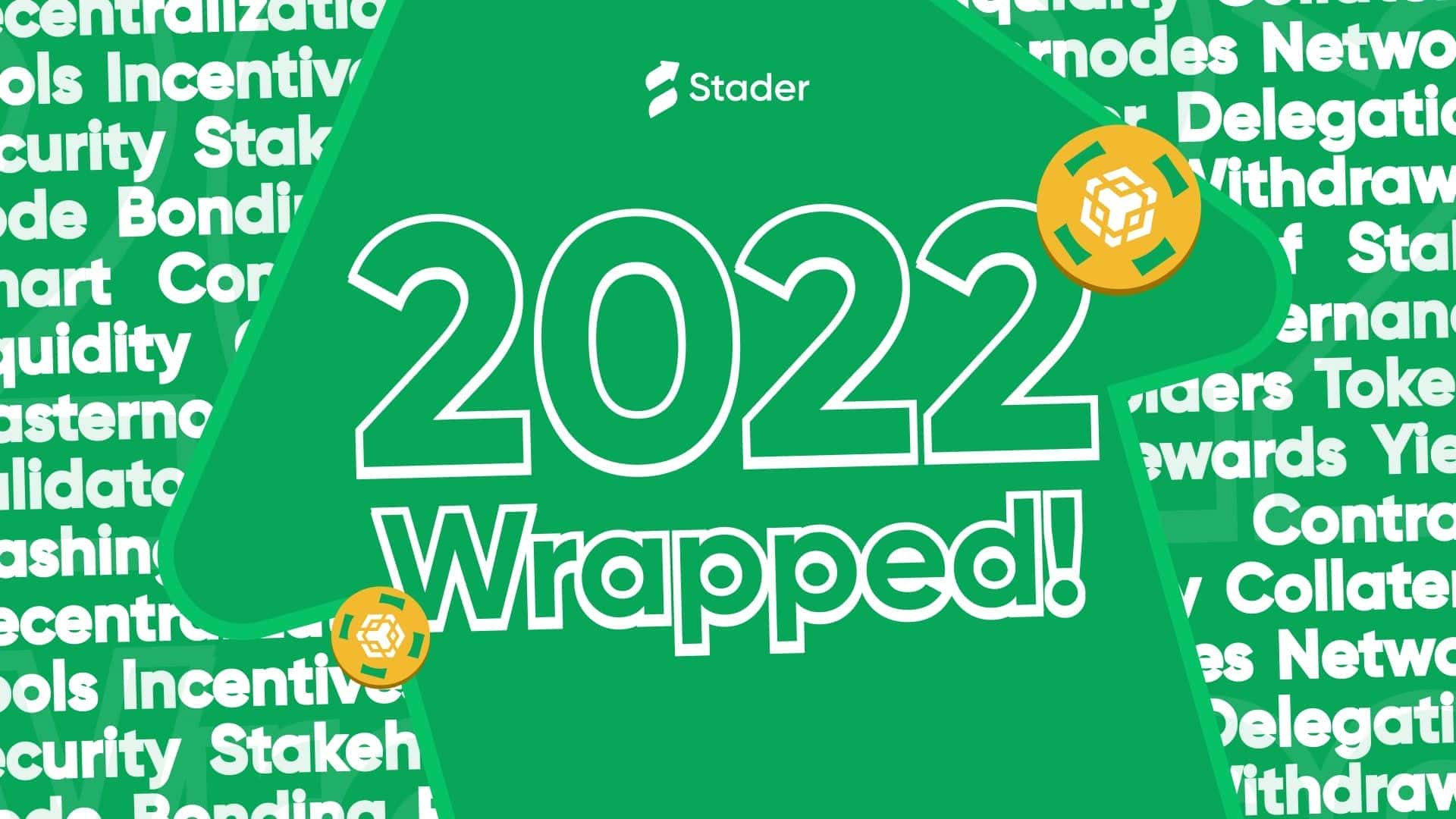 Stader 2022 Wrapped: What We Accomplished Together