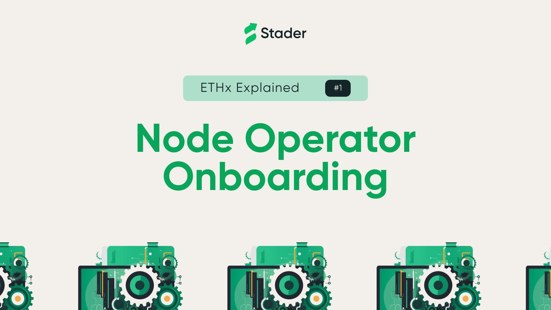 Node Operator Onboarding | Tech Explainer