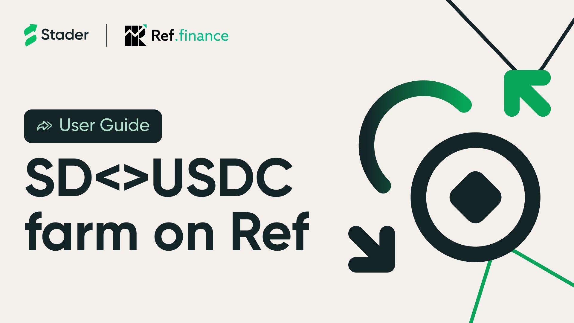 How to Add liquidity to SD<>USDC Farm on Ref Finance
