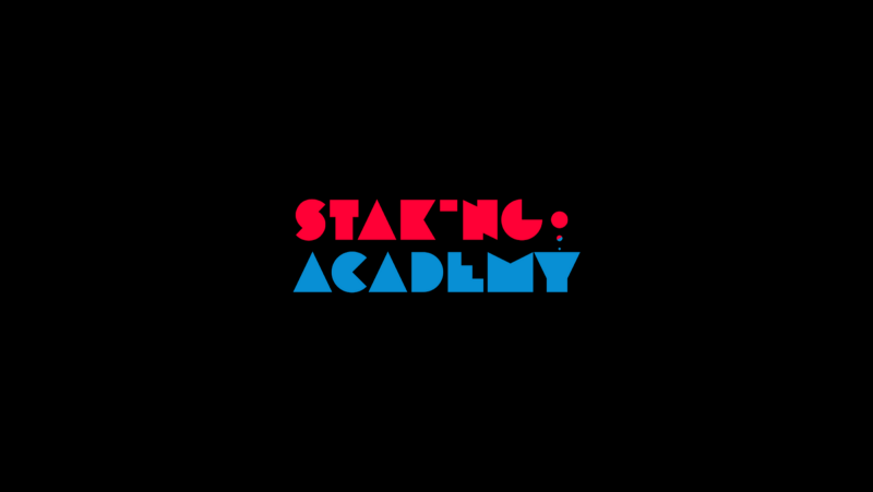 Staking Academy — Catering from Newbies to Degens