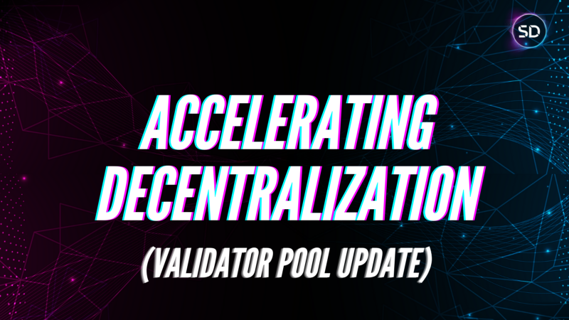 Important: Validator Pool Updates