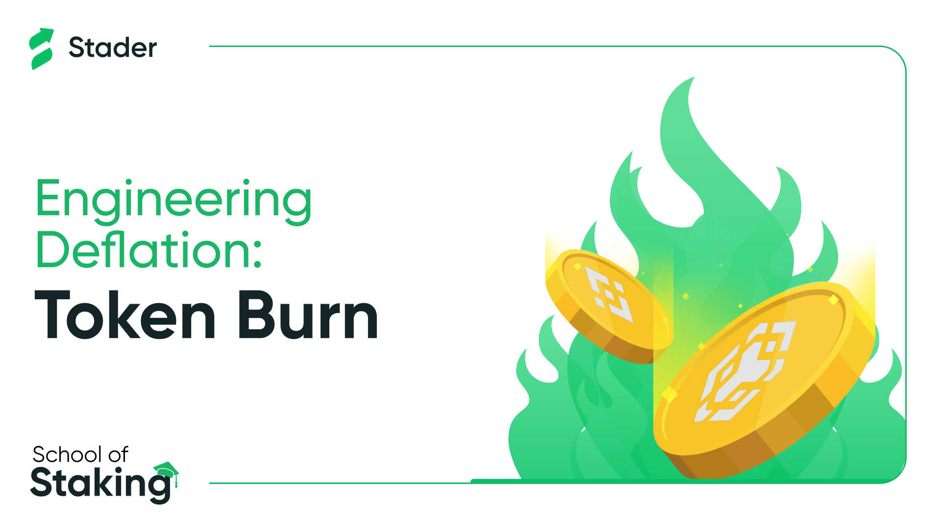 What is token burn & why is it needed?