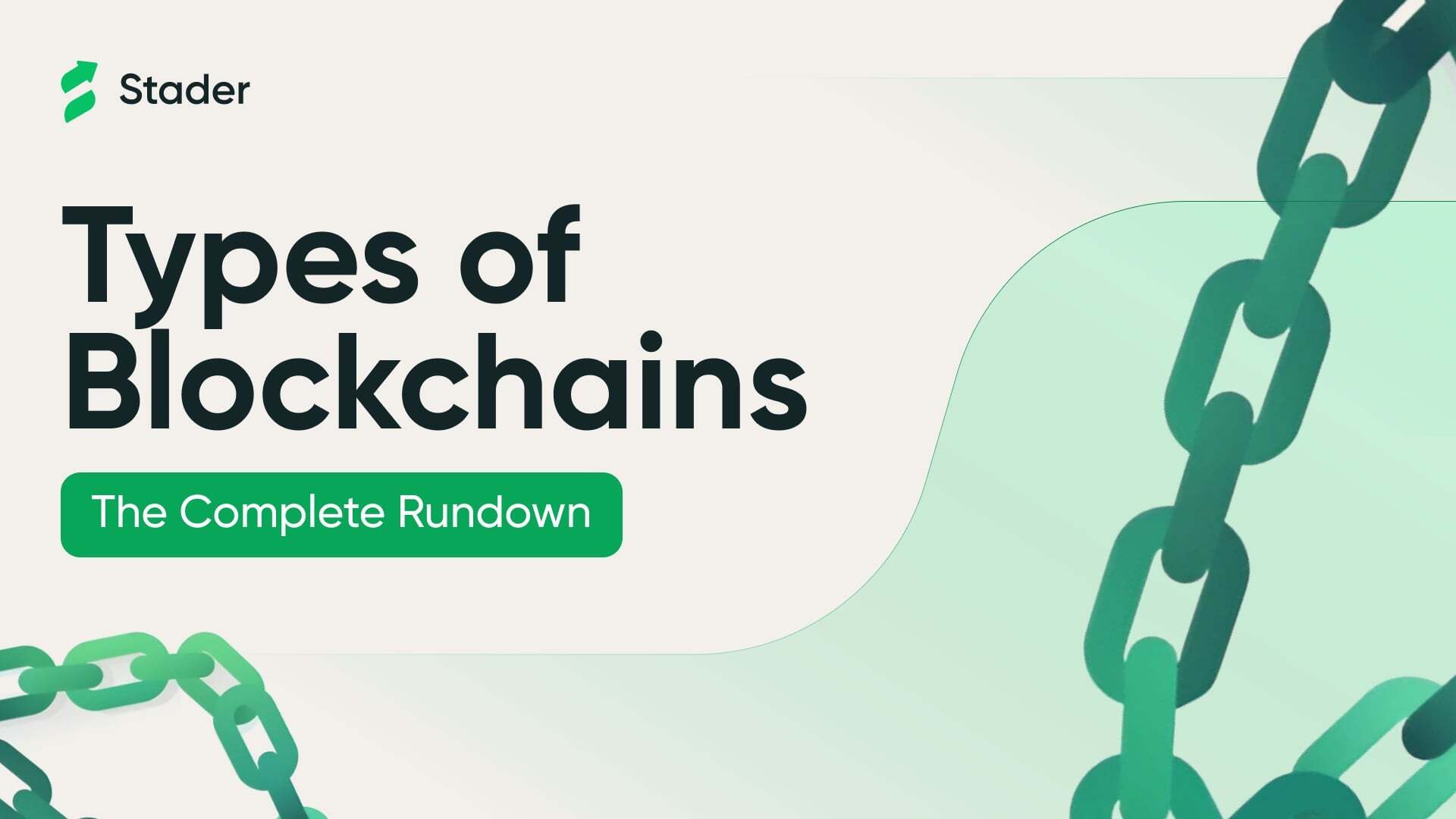 Type Of Blockchains Banner Image