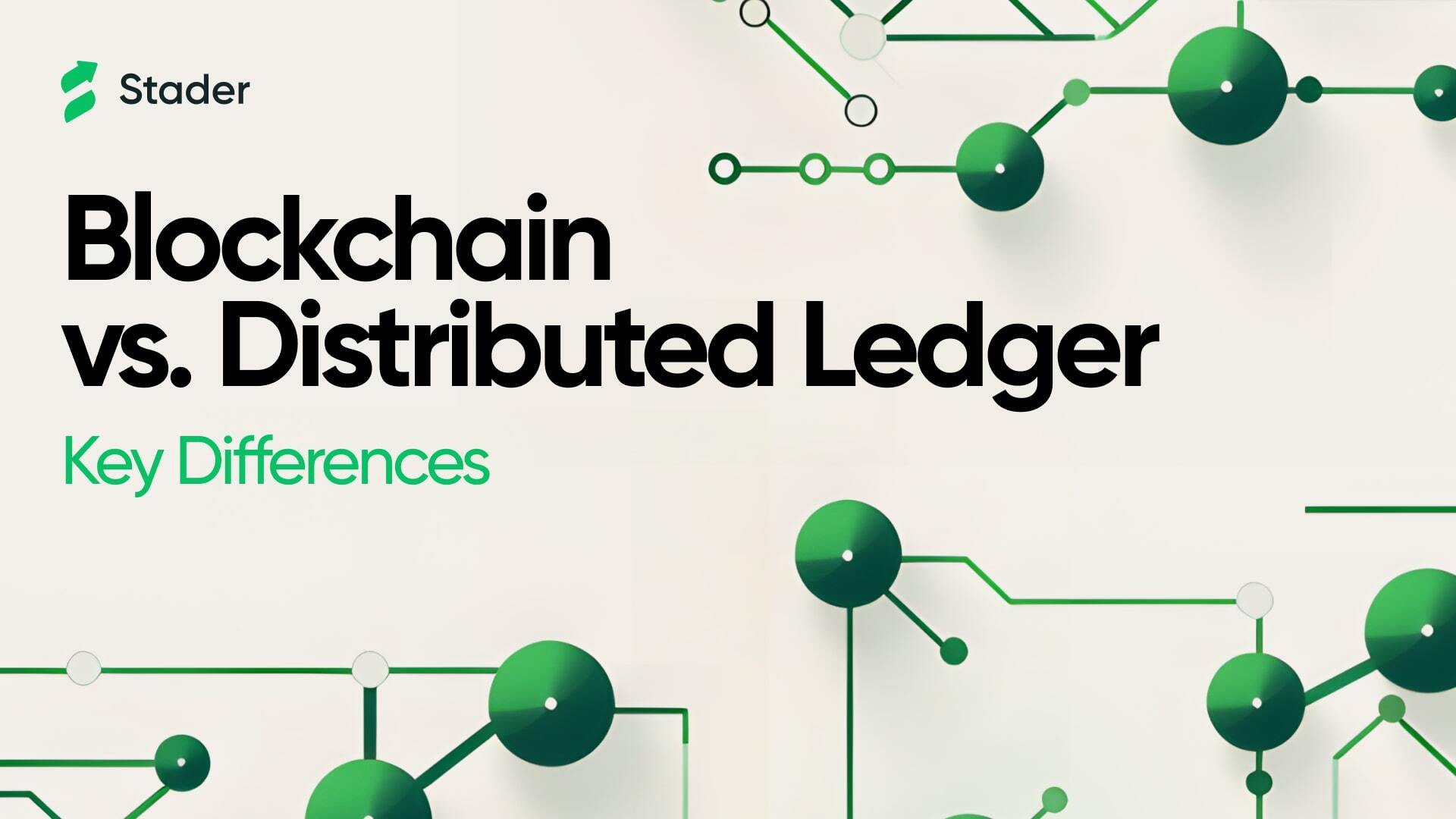 Blockchain Vs Distributed Ledger Banner Image